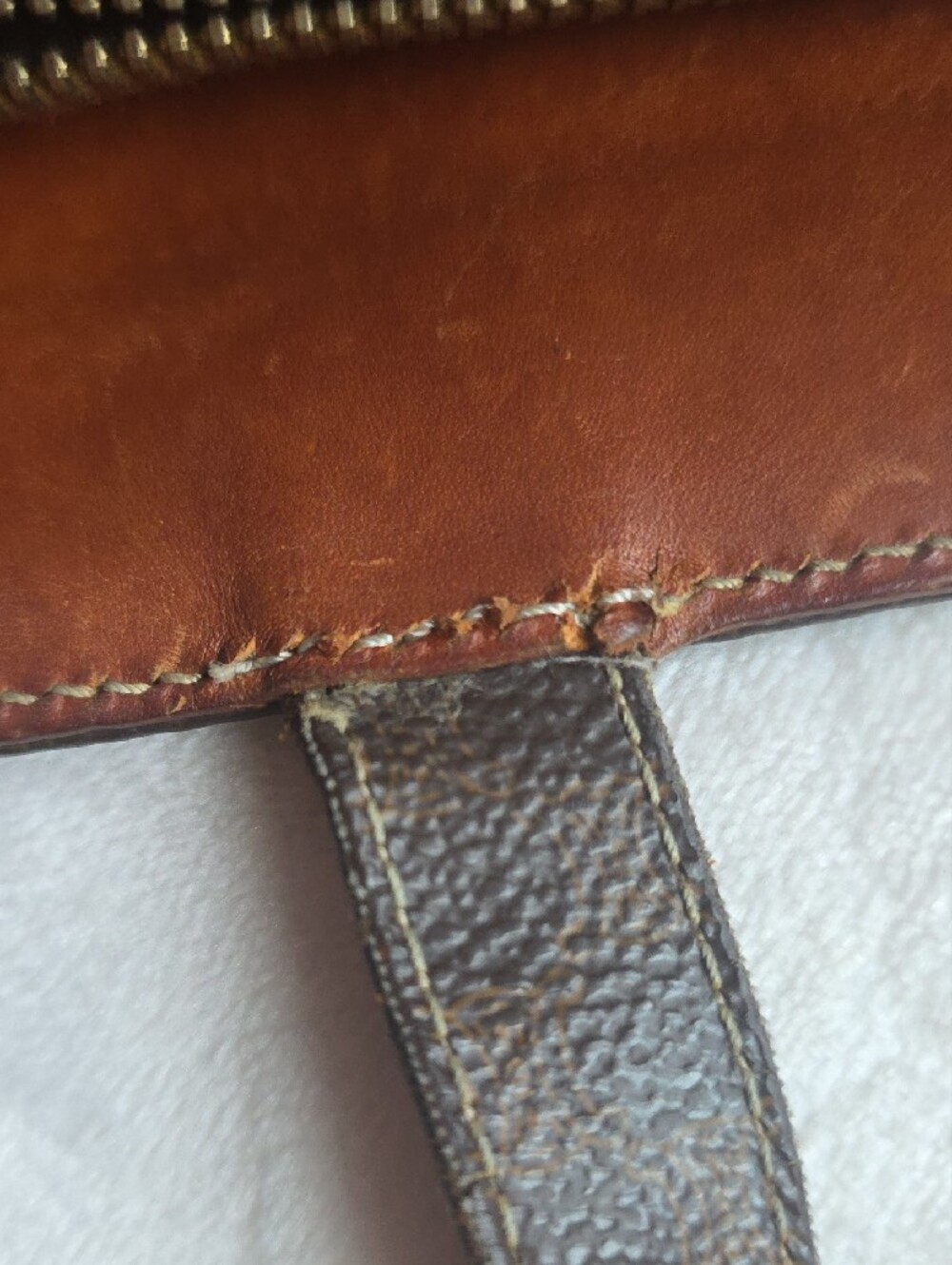 Celine Brown Monogram Tote Bag - Picture 14 of 14